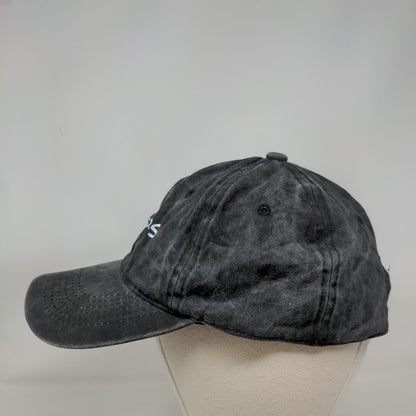 Friends Slideback Hat Gray One Size Adjustable Vent Holes 6 Panel