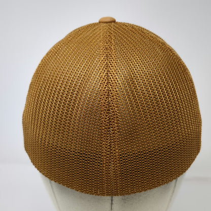 Yupoong Baseball Cap Brown One Size Mesh Flexfit Arizona BPR Companies Hat
