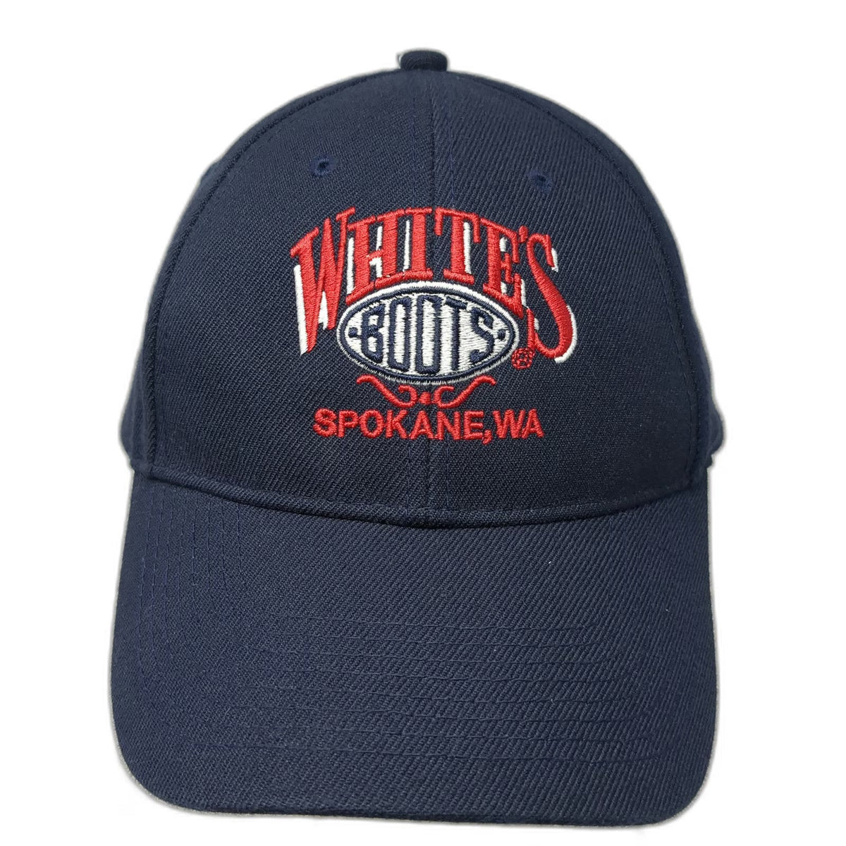 Otto Snapback Blue One Size White's Boots Spokane WA Embroidered Hat 6 Panel