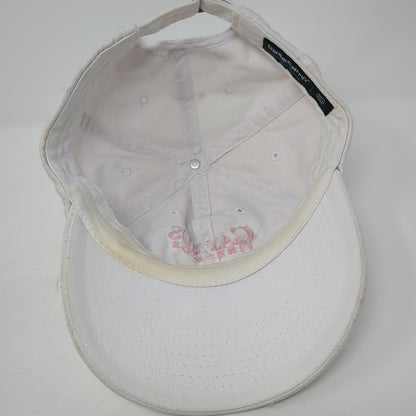 Caymus Vineyards Slideback Baseball Cap White One Size Adjustable Base Camp