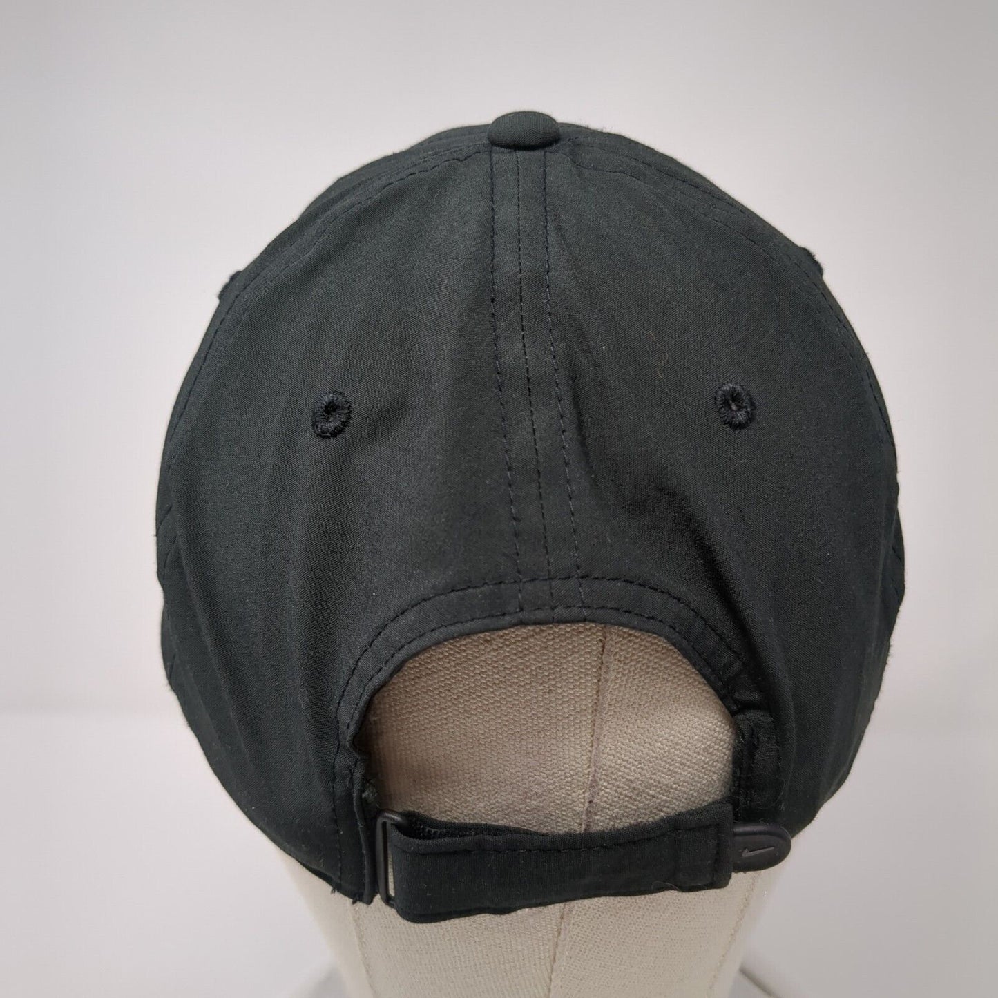 Uforia Strapback Hat Black One Size Adjustable Nike Legacy91 Dri-Fit