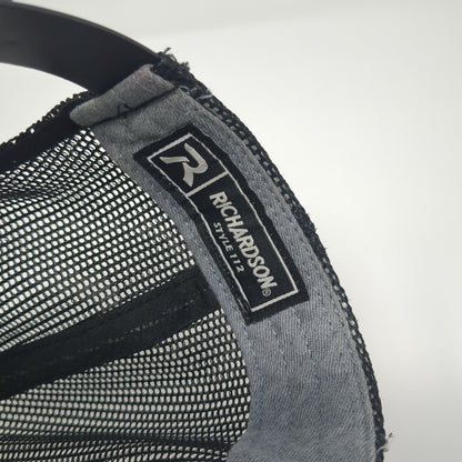 JST Manufacturing Snapback Trucker Hat Gray One Size Mesh Back 6 Panel