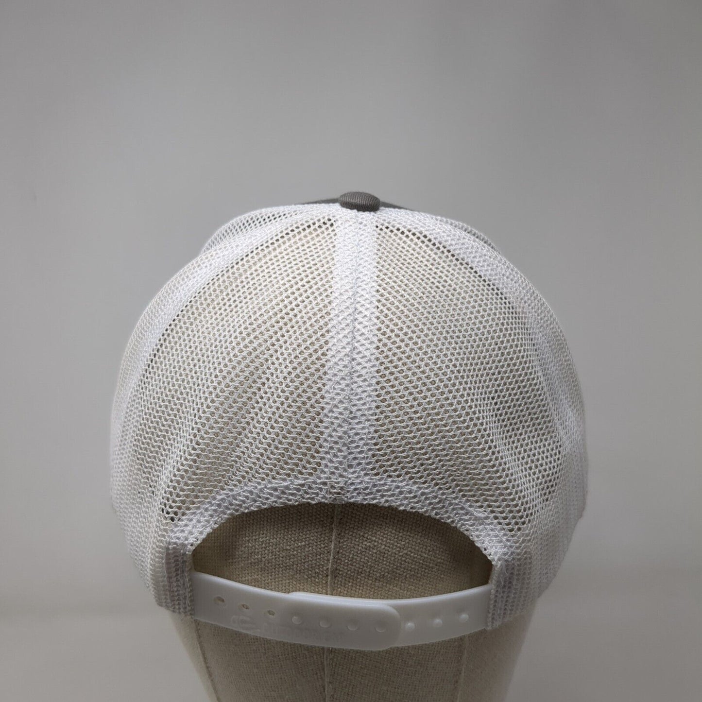 Caribou County Shooting Club Adult Snapback Trucker Hat Gray OS Mesh Outdoor Cap