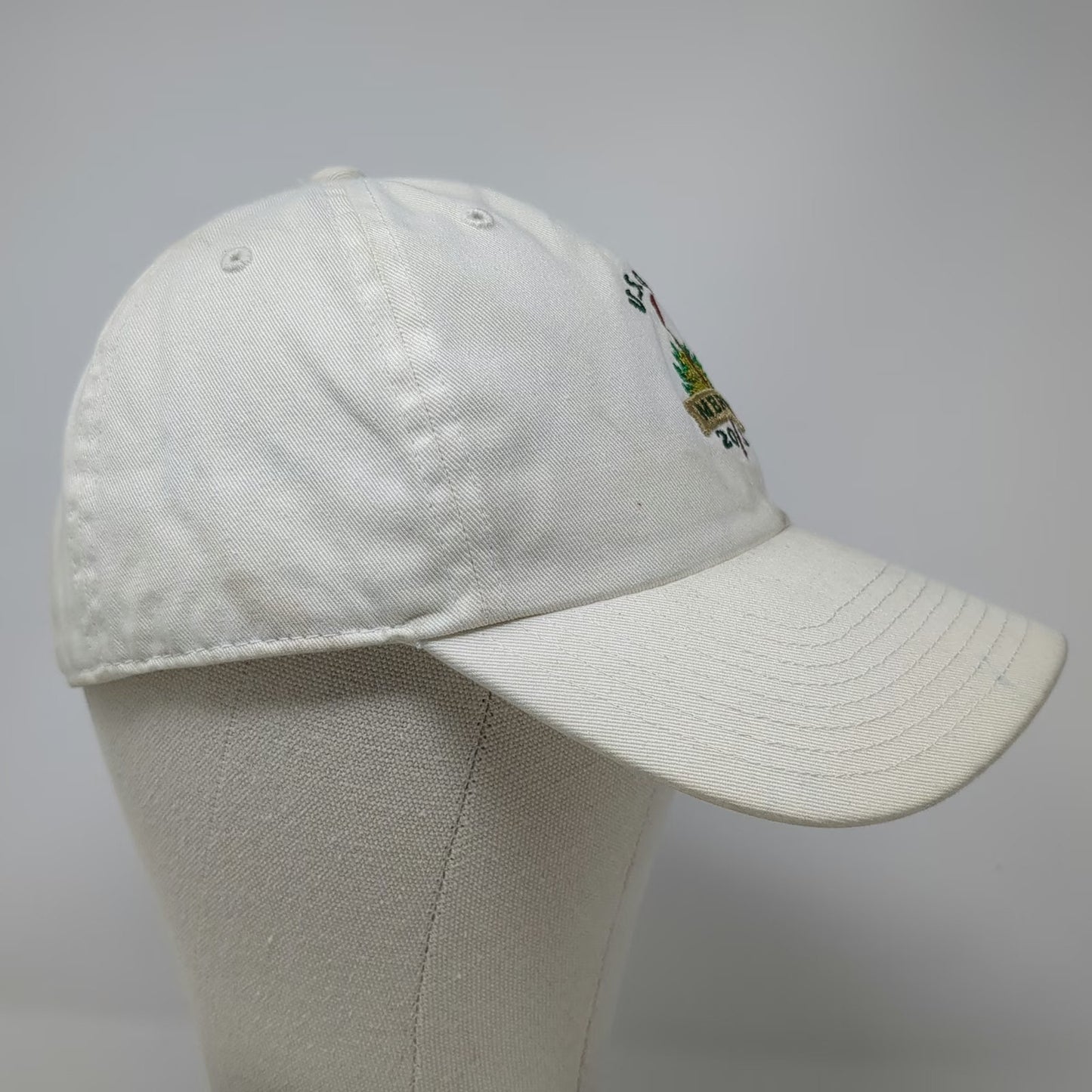 '47 Brand Baseball Cap White M Hat 2013 U.S. Open Merion Golf Club American Flag