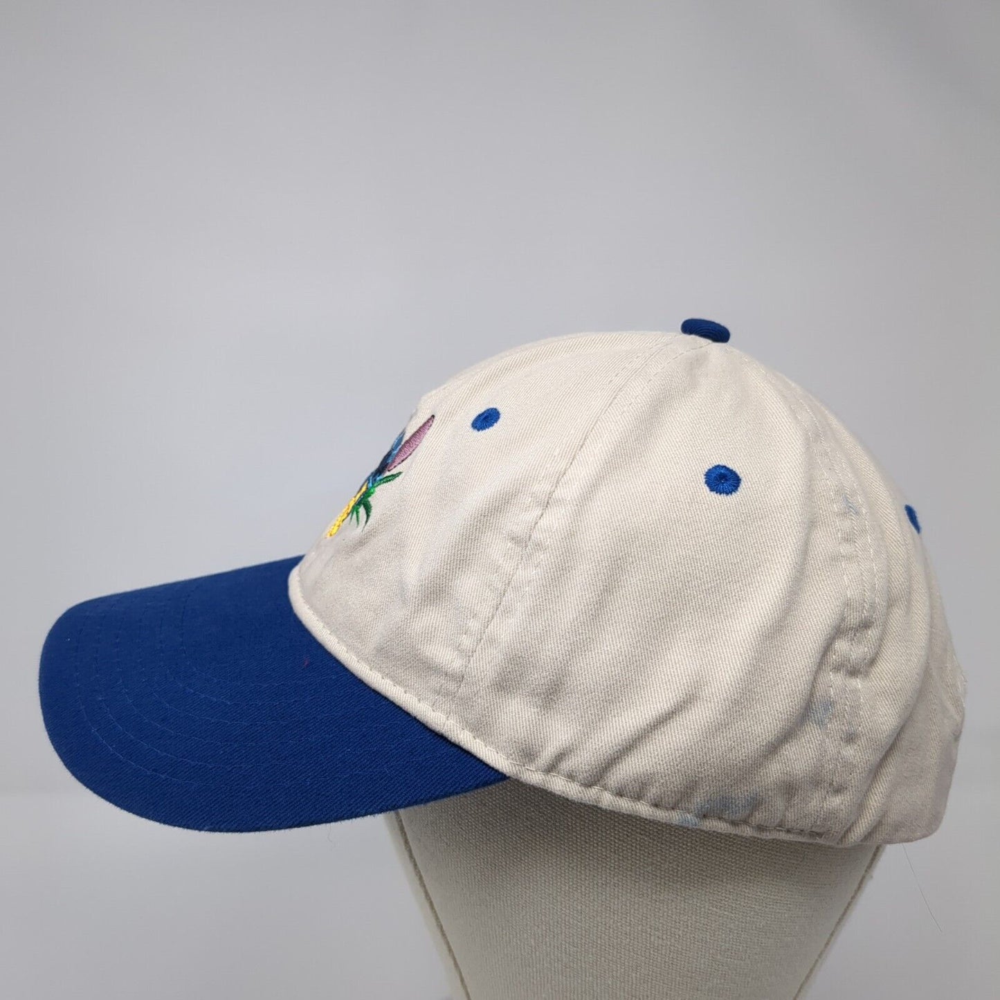 Stitch Pineapple Slideback Hat Multicolor One Size Adjustable Disney