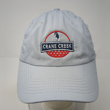 Crane Creek Strapback Hat Gray One Size Adjustable Embroidered 6 Panel Legendary