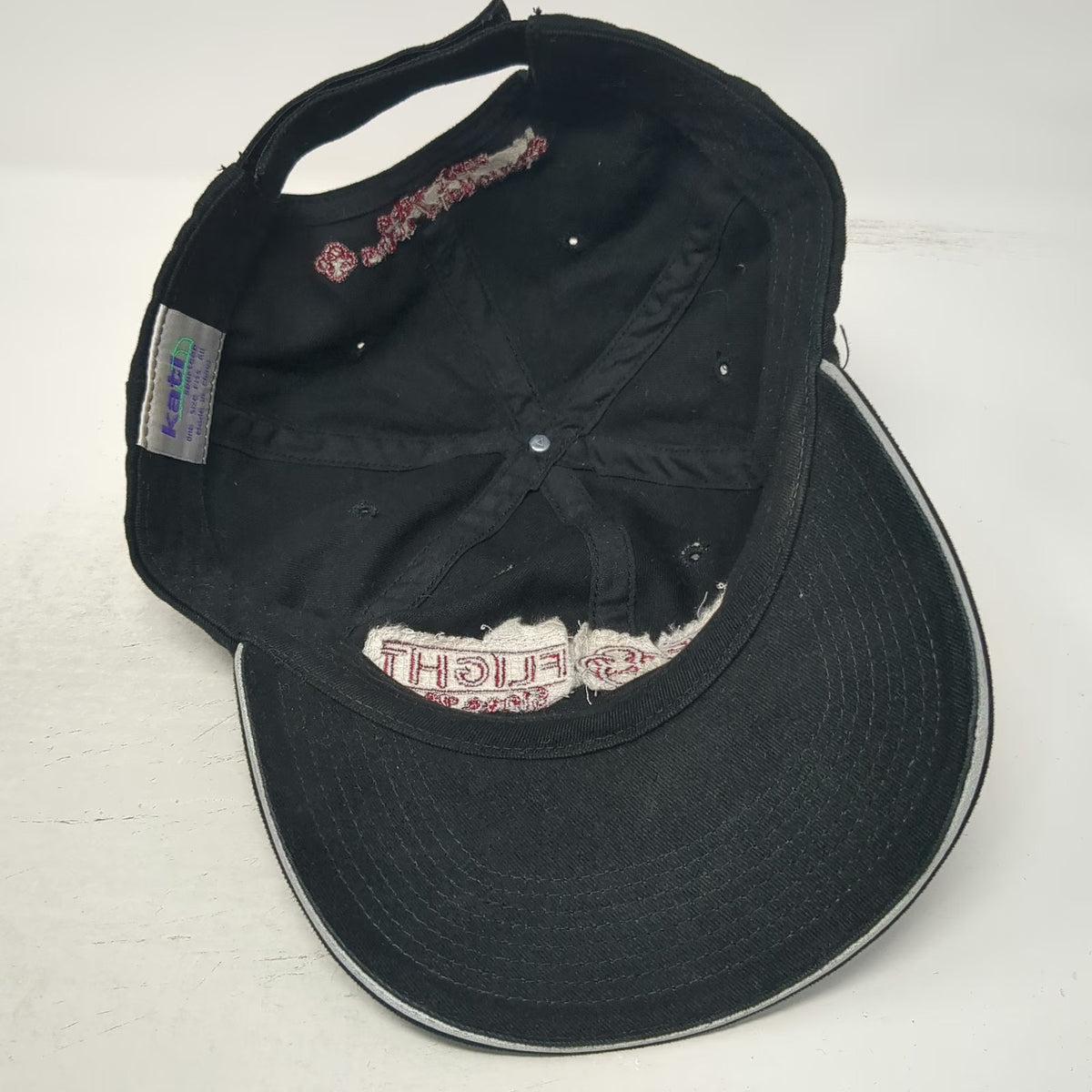 Kati Baseball Cap Black One Size Life Flight Saint Alphonsus Boise Idaho Hat