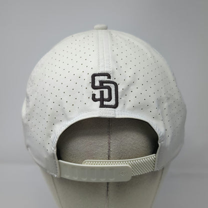 '47 San Diego Padres MLB White One Size 5 Panel Hat Rope Rawlings Perforated