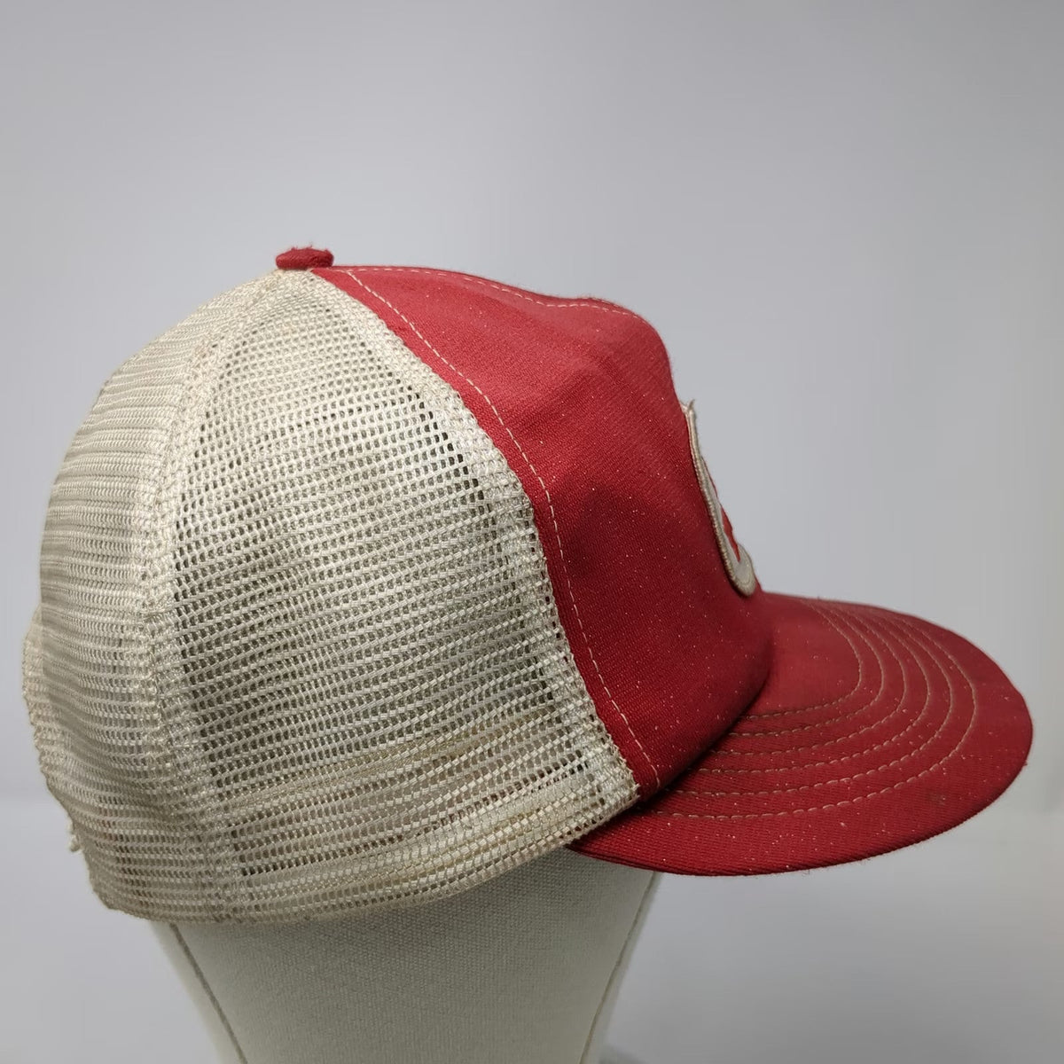 Trucker Hat Red Dr Pepper I'm a Pepper Snapback Mesh Back Advertising Vintage