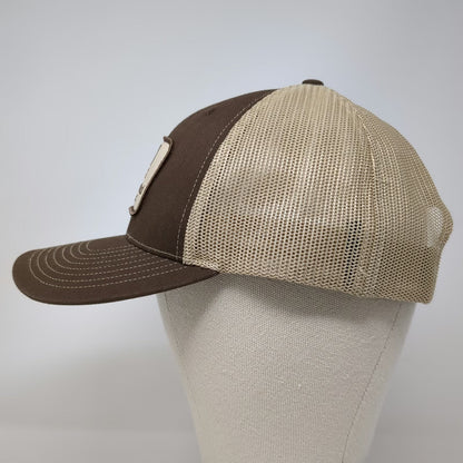 Richardson 112 Trucker Hat Amalgamated Sugar Brown One Size Mesh Snapback