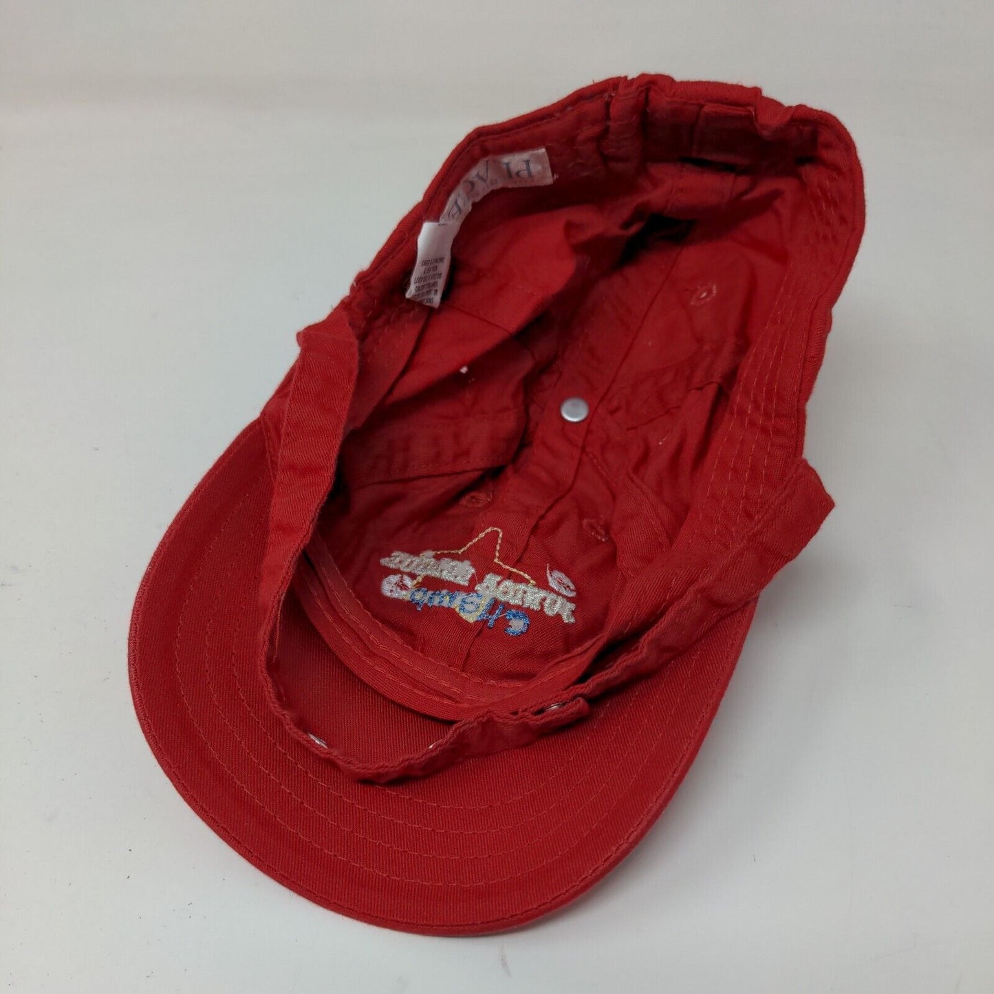 The Children's Place Baby Stretchy Hat Red Size 6-12 Months Logo