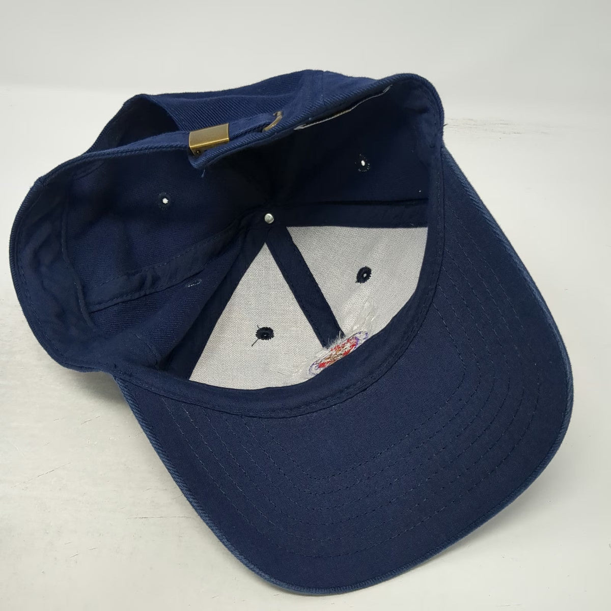 Cotton Deluxe Blue Baseball Cap OSFM Carteret Elks Lodge 2235 BPOE Slideback Hat