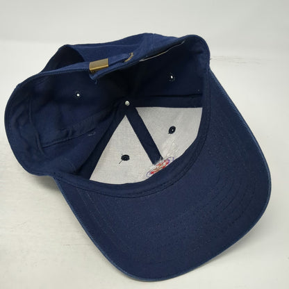Cotton Deluxe Blue Baseball Cap OSFM Carteret Elks Lodge 2235 BPOE Slideback Hat