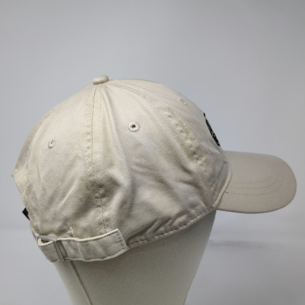 J. America Arctic Cat Thief River Falls Beige Baseball Cap One Size Hat Cotton