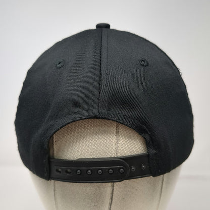 Stihl Snapback Black Orange One Size 6 Panel Embroidered Team Logo Hat Workwear