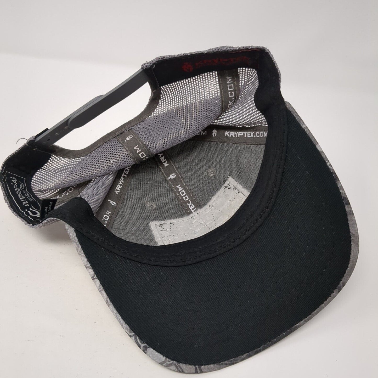 Kryptek Patch Snapback Mesh Back Trucker Hat Camo One Size Outdoor Cap