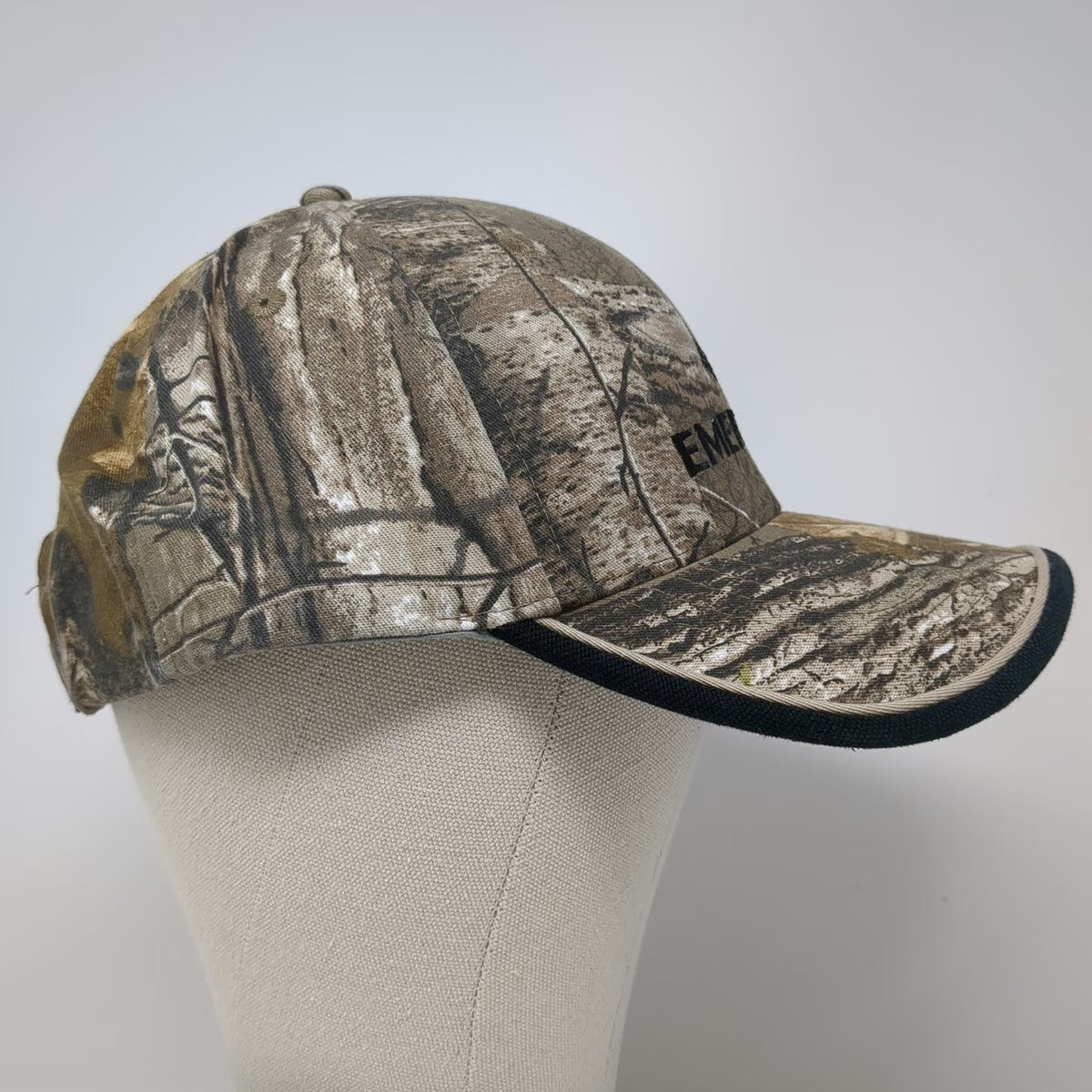 K-Products Emerson Hat Baseball Cap Brown One Size Camouflage Cotton Strapback