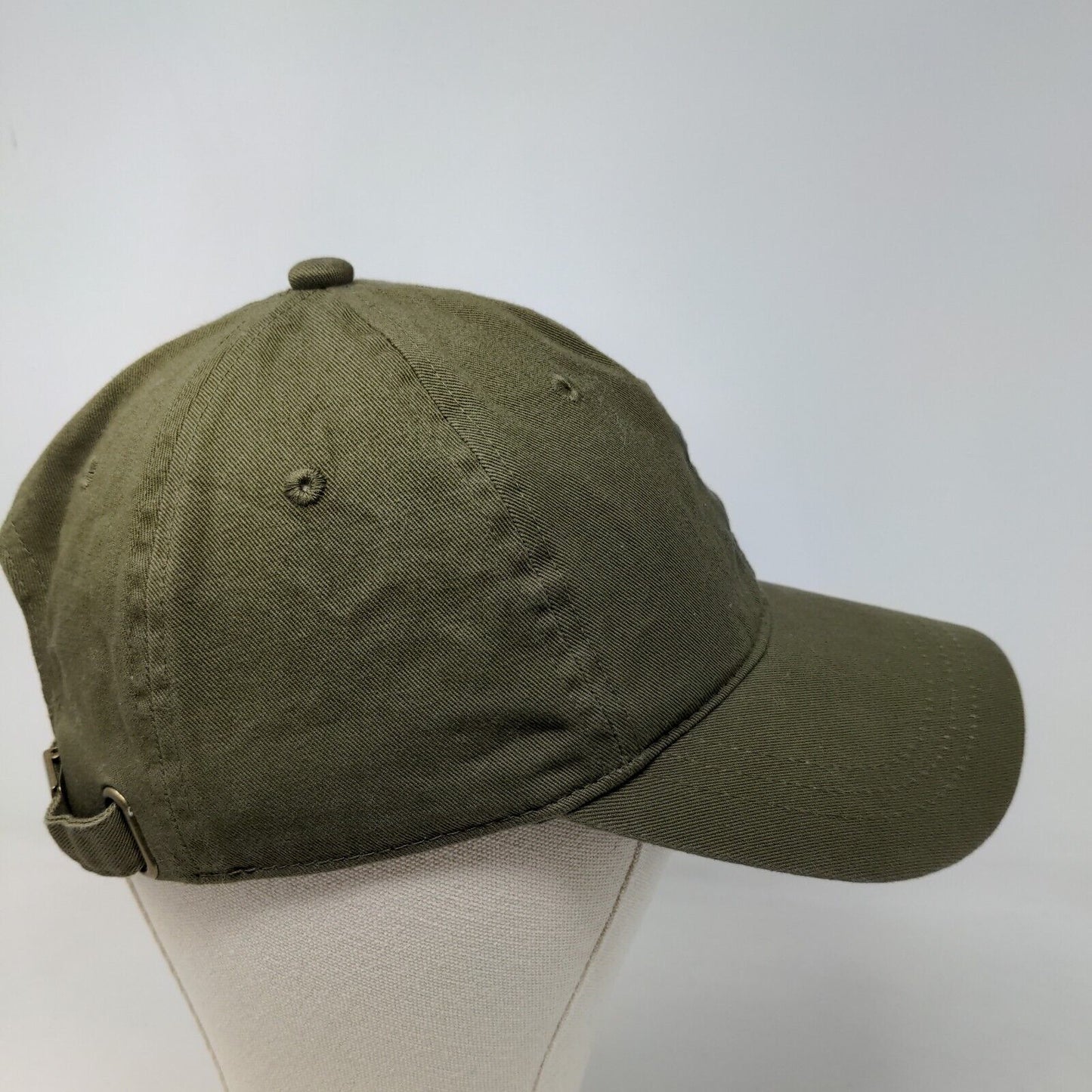 Universal Thread Men's Slideback Hat Green Adjustable Blank 100% Cotton