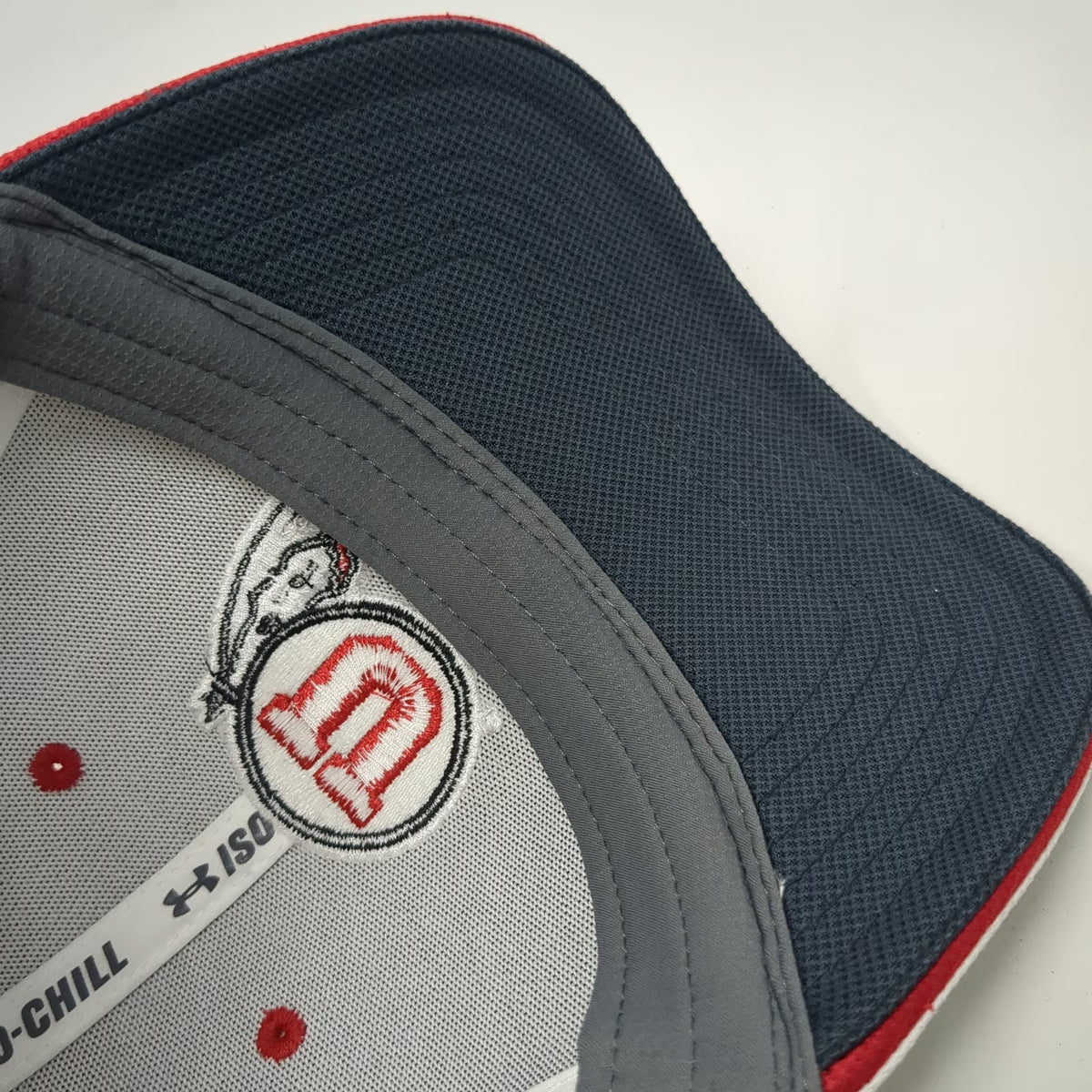 Under Armour Utah Utes NCAA Cap White One Size ISO-CHILL Strapback Curved Hat