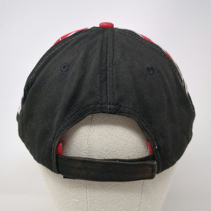 Capsmith Nebraska Huskers Baseball Cap Red One Size Strapback Hat Claw Script