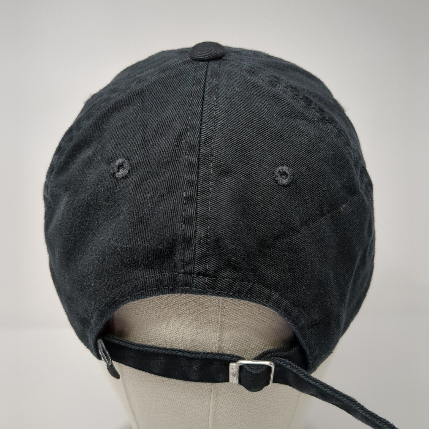 Adidas Washington Trust Bank Slideback Hat Black One Size Adjustable Embroidered