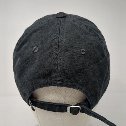 Adidas Washington Trust Bank Slideback Hat Black One Size Adjustable Embroidered