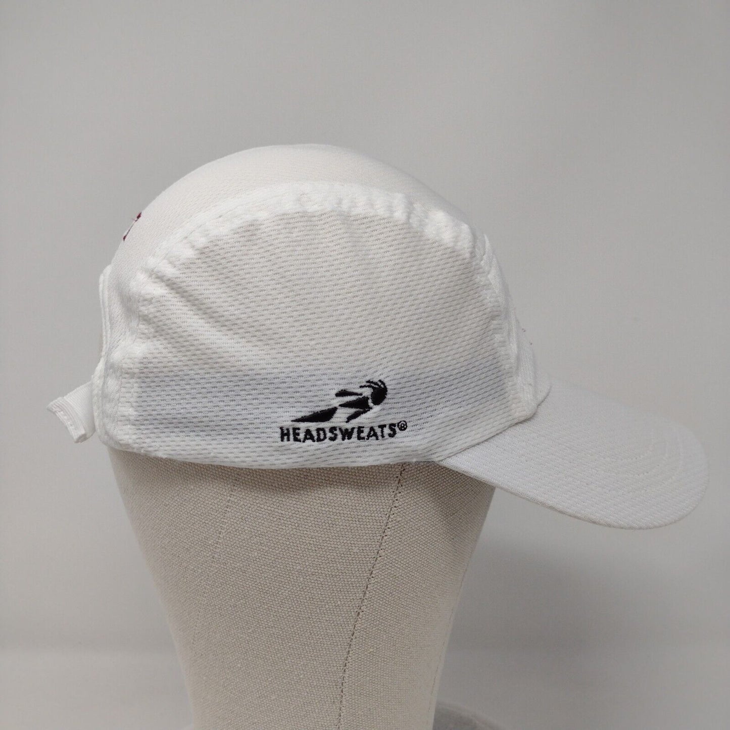 Headsweats Slideback Hat White Episcopal Rowing Embroidered Logo Witt