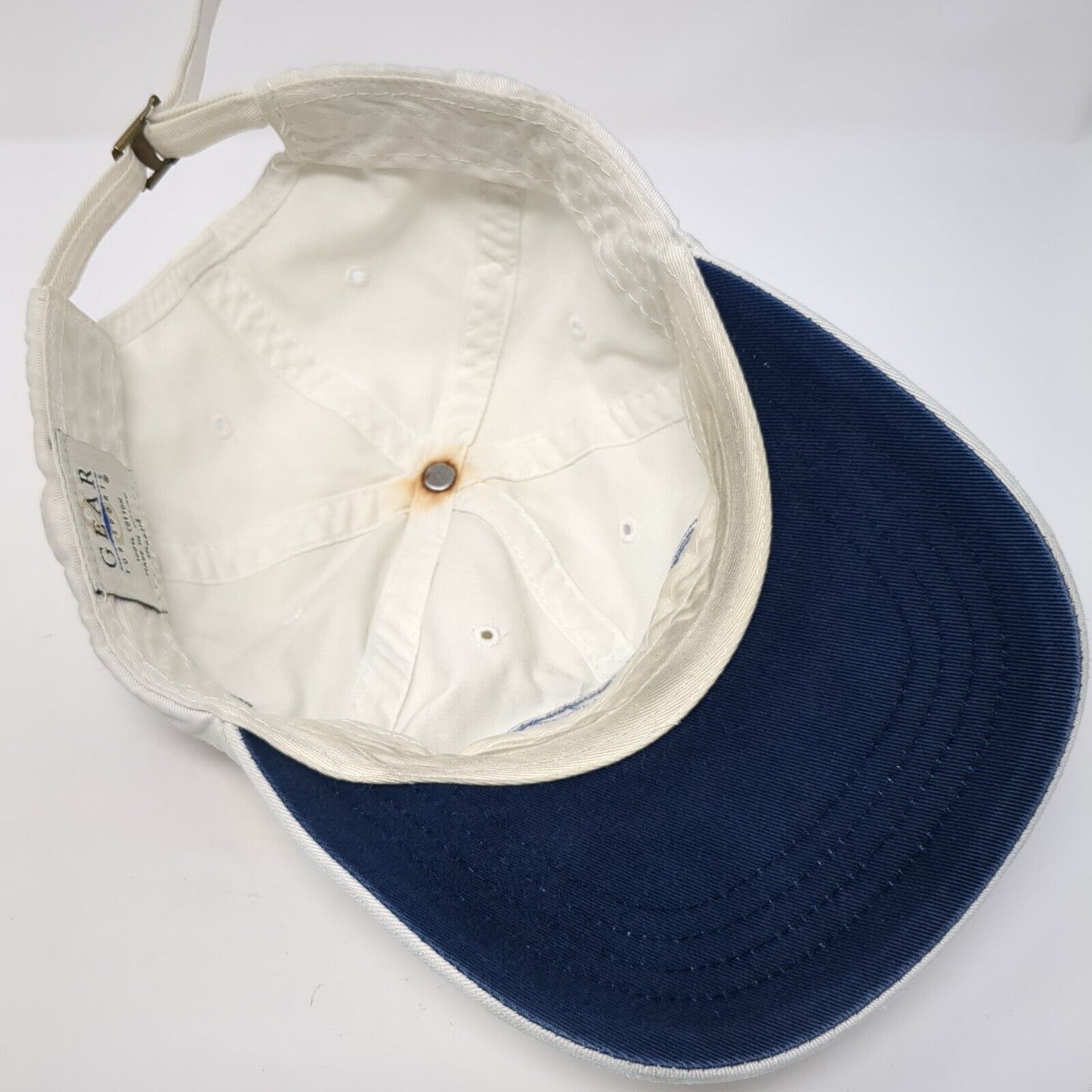 Breeders' Cup Slideback Hat White One Size 6 Panel Gear For Sports