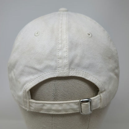 Mighty Fine Baseball Cap White One Size Malibu Beach Pickleball Strapback Hat
