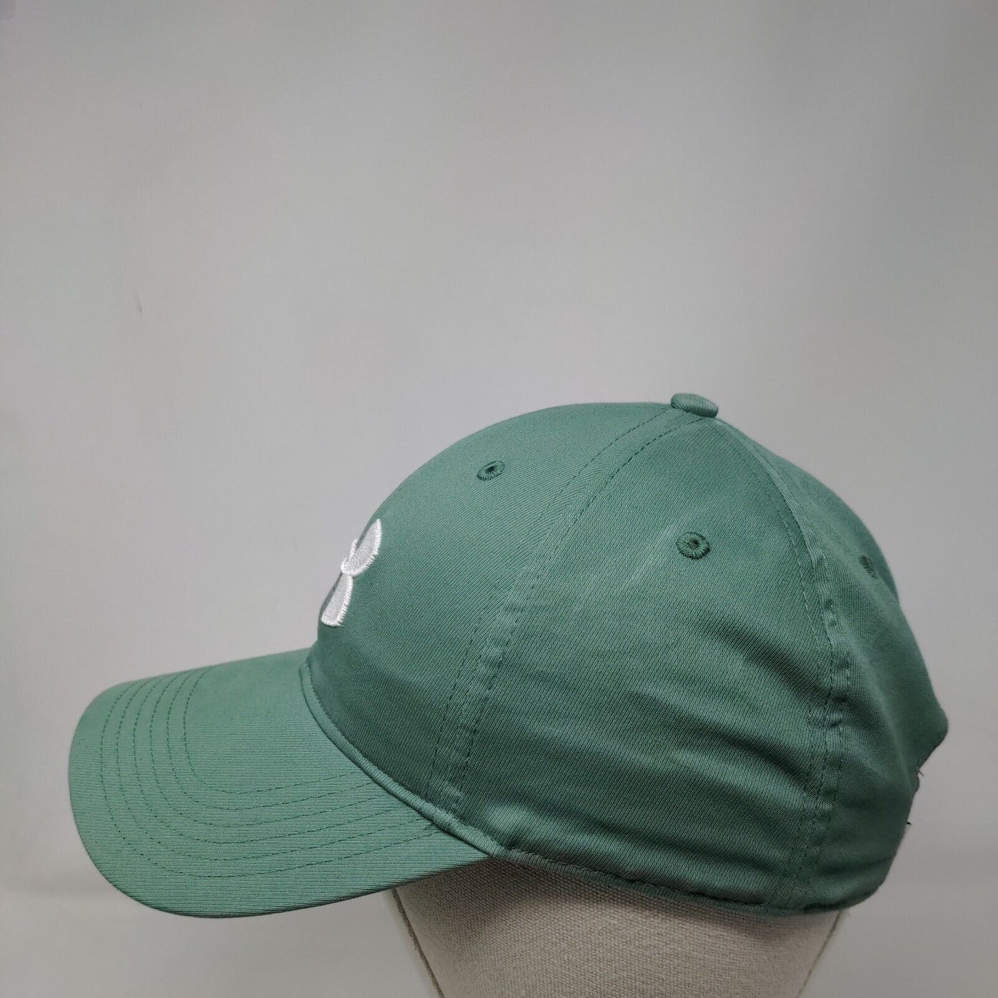 Under Armour Slideback Golf Hat Green OSFA Adjustable Embroidered Threadborne
