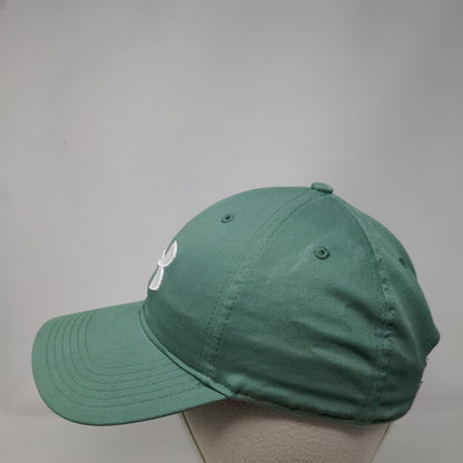 Under Armour Slideback Golf Hat Green OSFA Adjustable Embroidered Threadborne