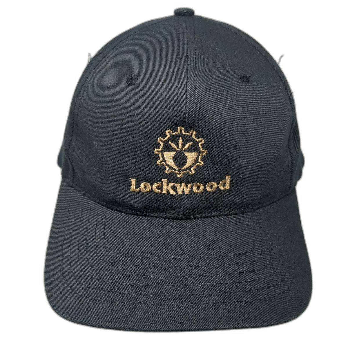 Tc Lockwood Gear Logo Black Baseball Cap One Size Adjustable Embroidered Hat