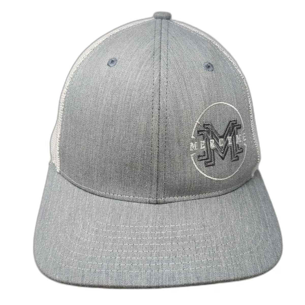 Richardson Trucker Hat Gray White One Size Mesh Snapback MercyMe Band Music 112
