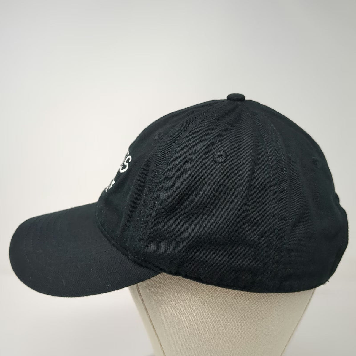 econscious Baseball Cap Black One Size Jakes Bar & Grill Fish Skeleton Hat
