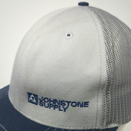 Richardson Trucker Hat Gray One Size Johnstone Supply Mesh Snapback Hat
