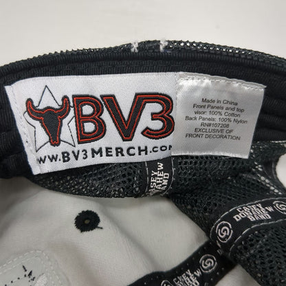 BV3 Casey Donahew Band Baseball Cap White OSFM Texas Flag Camo Distressed Hat