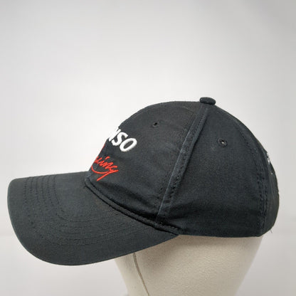 Denso Racing Auto Parts Strapback Hat Black OS Adjustable Embroidered Cotton