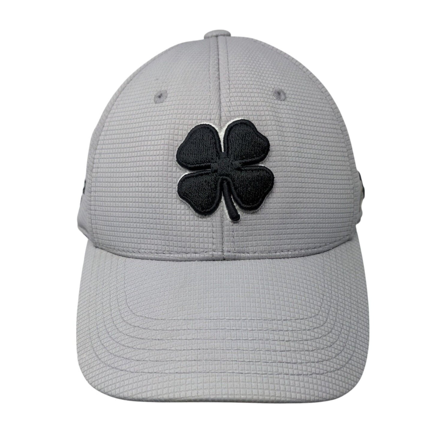 Live Lucky Top Golf Las Vegas Fitted Hat Gray L/XL Memory Fit Black Clover