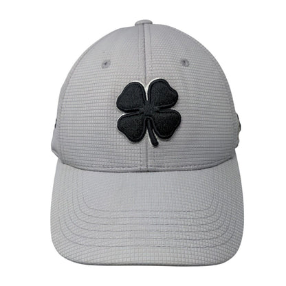 Live Lucky Top Golf Las Vegas Fitted Hat Gray L/XL Memory Fit Black Clover