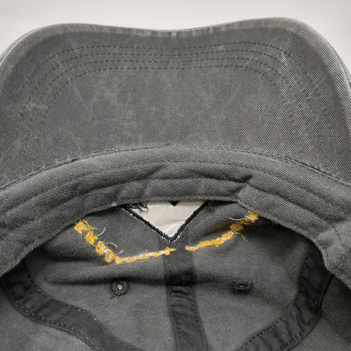 Anvil Baseball Cap Gray One Size Intercoastal Corporation Slideback Logo Hat