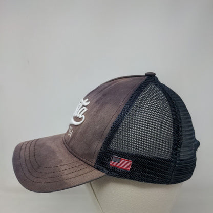 Costa USA Snapback Mesh Back Trucker Hat Blue One Size Embroidered