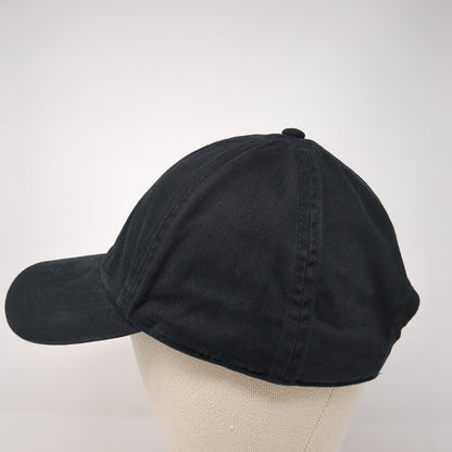 Unbranded Slideback Hat Black One Size Solid Adjustable Outdoor Blank