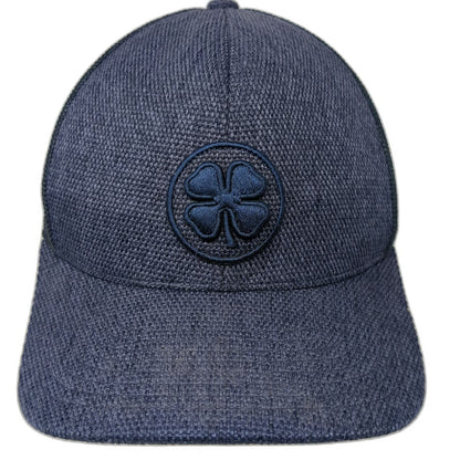 Black Clover Baseball Cap Blue One Size Idaho Live Lucky Mesh Snapback Hat Golf