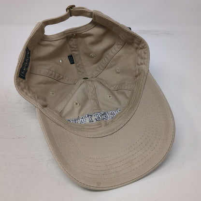 Legacy Georgetown University Hoyas NCAA Cap Beige Blue OS Embroidered Slideback