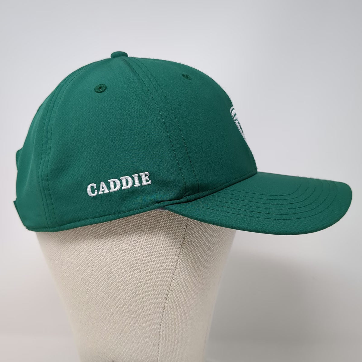 Ahead Baseball Cap Green One Size Slideback Performance Caddie RH Shield Hat