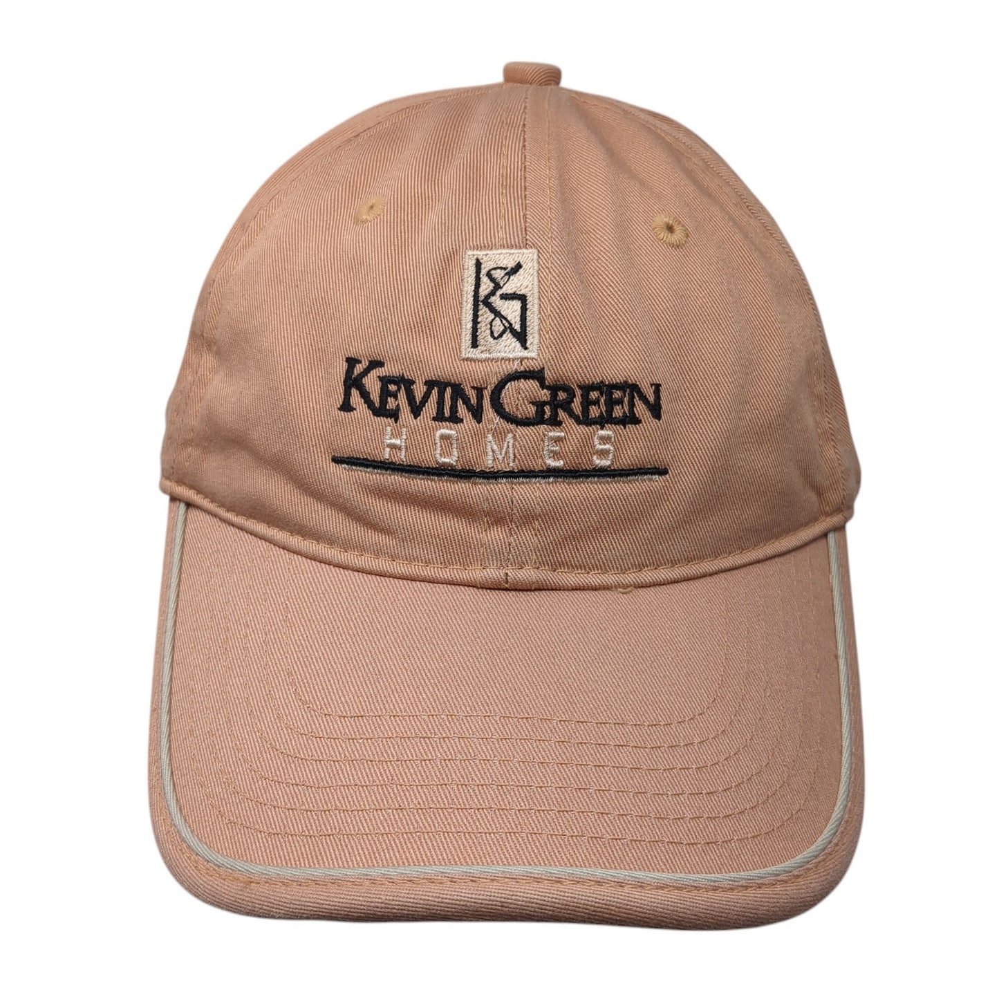 Kevin Green Homes Slideback Hat Brown One Size Adjustable Embroidered