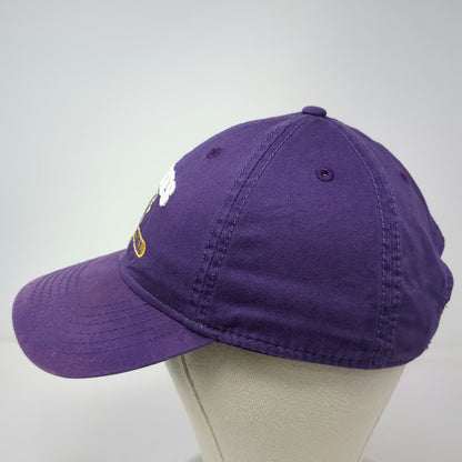 College of Idaho Yotes Basketball Legacy Cap Purple White Yellow One Size Hat