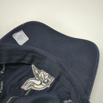 Fanatics Minnesota Vikings NFL Cap Blue One Size Cotton Adjustable Slideback