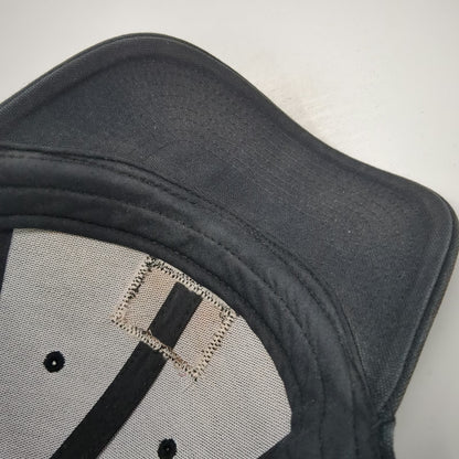 Quiksilver Baseball Cap Black One Size Canvas Patch Boardriding Hat Slideback
