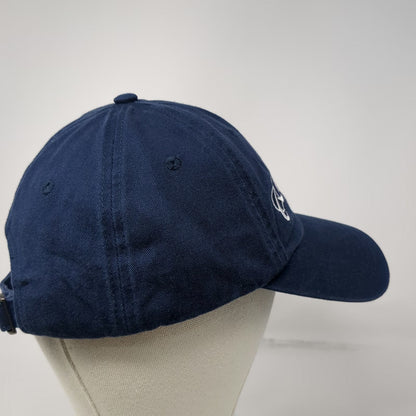 Boeing Baseball Cap Blue White One Size Slideback Embroidered Logo Strap Hat